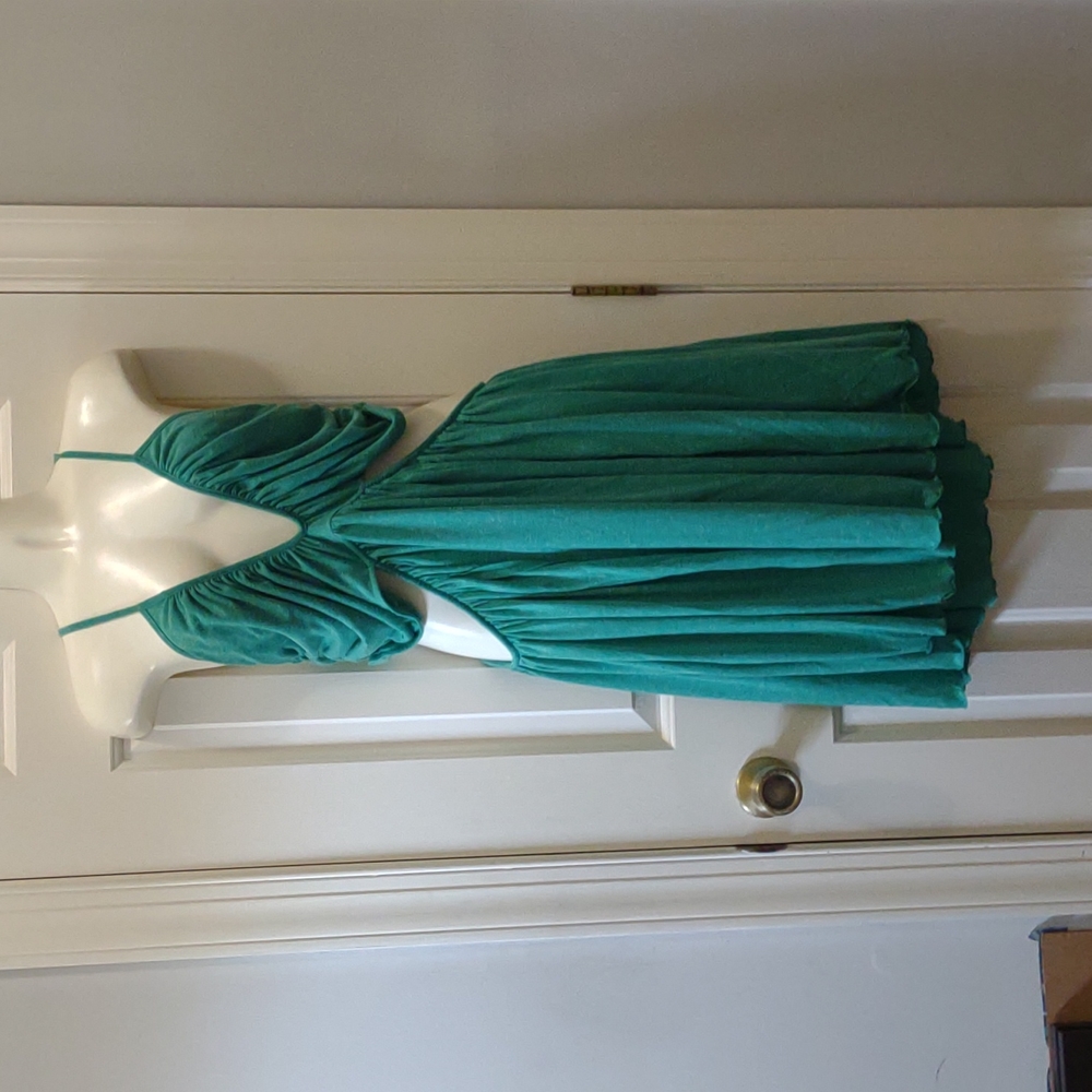 Free People Teal Mini Dress